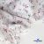 Ткань Муслин принт, 100% хлопок, 125 гр/м2, шир. 140 см, #2308 цв. 6 белый с цветком - купить в Пскове. Цена 413.11 руб.