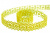 Тесьма кружевная 0621-1567, шир. 15 мм/уп. 20+/-1 м, цвет 017-жёлтый - купить в Пскове. Цена: 466.97 руб.