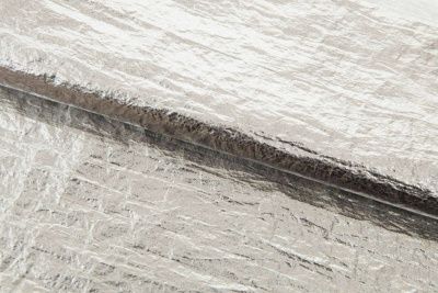 Текстильный материал "Диско"#1805 с покрытием РЕТ, 40гр/м2, 100% полиэстер, цв.2-серебро - купить в Пскове. Цена 444.86 руб.