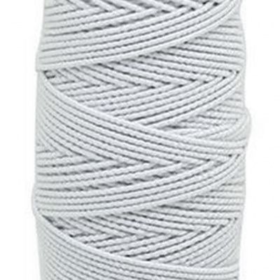 Нитка - резинка Спандекс 25 м (уп-10шт)-белые - купить в Пскове. Цена: 35.65 руб.