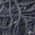 Шнурки #107-16, круглые 130 см, двухцветные цв.серый/чёрный - купить в Пскове. Цена: 31.89 руб.