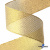 Лента металлизированная "ОмТекс", 50 мм/уп.22,8+/-0,5м, цв.- золото - купить в Пскове. Цена: 149.71 руб.