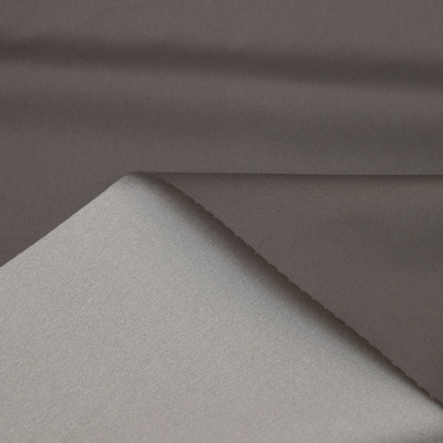 Курточная ткань Дюэл (дюспо) 18-0201, PU/WR/Milky, 80 гр/м2, шир.150см, цвет серый - купить в Пскове. Цена 160.75 руб.