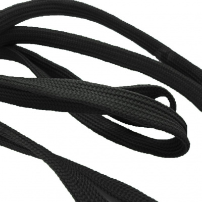 Шнурки т.5 110 см черный - купить в Пскове. Цена: 23.25 руб.