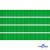 Репсовая лента 019, шир. 6 мм/уп. 50+/-1 м, цвет зелёный - купить в Пскове. Цена: 87.54 руб.