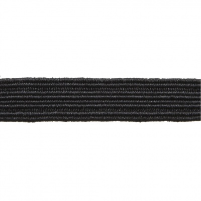 Резинка продежка С-52, шир. 7 мм (в нам. 100 м), чёрная  - купить в Пскове. Цена: 637.57 руб.