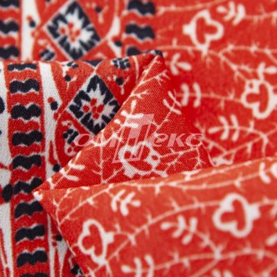 Плательная ткань "Фламенко" 24.1, 80 гр/м2, шир.150 см, принт этнический - купить в Пскове. Цена 241.49 руб.