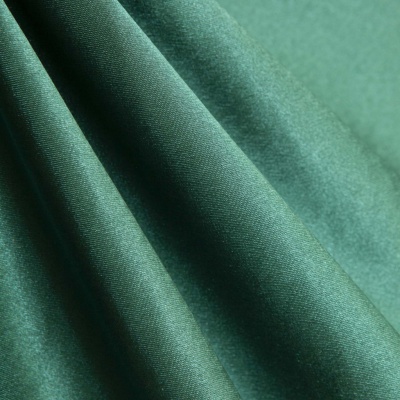 Поли креп-сатин 19-5420, 125 (+/-5) гр/м2, шир.150см, цвет зелёный - купить в Пскове. Цена 155.57 руб.