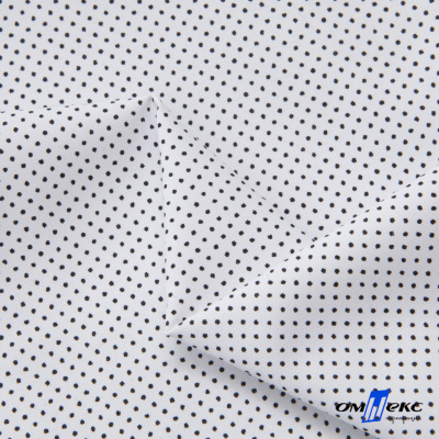 Ткань сорочечная Этна, 120 г/м2, 58% пэ,42% хл, (арт.112) принтованная, шир.150 см, горох - купить в Пскове. Цена 356.25 руб.