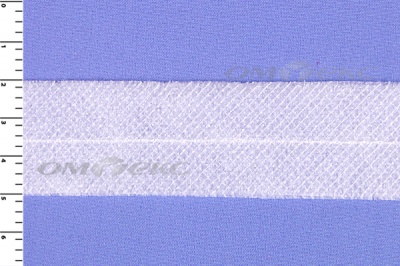 WS7225-прокладочная лента усиленная швом для подгиба 30мм-белая (50м) - купить в Пскове. Цена: 16.71 руб.