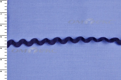 Тесьма плетеная "Вьюнчик"/т.синий - купить в Пскове. Цена: 48.03 руб.