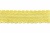 Тесьма кружевная 0621-1212А, шир. 45 мм/уп. 20+/-1 м, цвет 017-жёлтый - купить в Пскове. Цена: 1 033.32 руб.