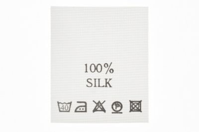 Состав и уход 100% Silk 200 шт - купить в Пскове. Цена: 232.29 руб.