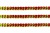 Пайетки "ОмТекс" на нитях, CREAM, 6 мм С / упак.73+/-1м, цв. 96 - красный - купить в Пскове. Цена: 484.77 руб.