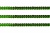 Пайетки "ОмТекс" на нитях, SILVER-BASE, 6 мм С / упак.73+/-1м, цв. 4 - зеленый - купить в Пскове. Цена: 484.77 руб.