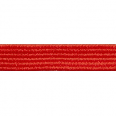 Резиновые нити с текстильным покрытием, шир. 6 мм ( упак.30 м/уп), цв.- 86-красный - купить в Пскове. Цена: 155.22 руб.