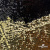 Трикотажное полотно, Сетка с пайетками, шир.130 см, #315, цв.-чёрный/золото - купить в Пскове. Цена 693.39 руб.