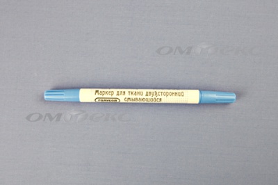 Маркер двухсторонний смывающийся для ткани RA-002 голубой - купить в Пскове. Цена: 207.84 руб.