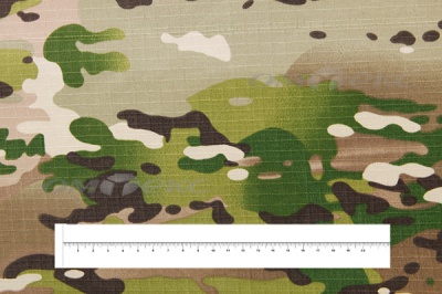 Ткань смесовая рип-стоп камуфляж C#201313, 210 гр/м2, шир.150см - купить в Пскове. Цена 244.99 руб.