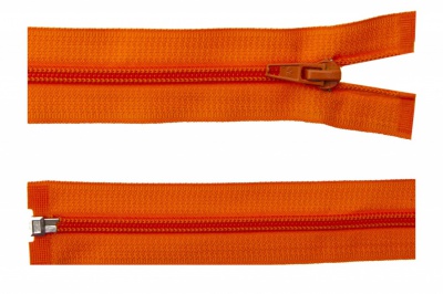 Спиральная молния Т5 849, 65 см, автомат, цвет оранжевый - купить в Пскове. Цена: 14.68 руб.