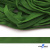 Шнур плетеный (плоский) d-12 мм, (уп.90+/-1м), 100% полиэстер, цв.260 - зел.трава - купить в Пскове. Цена: 8.62 руб.