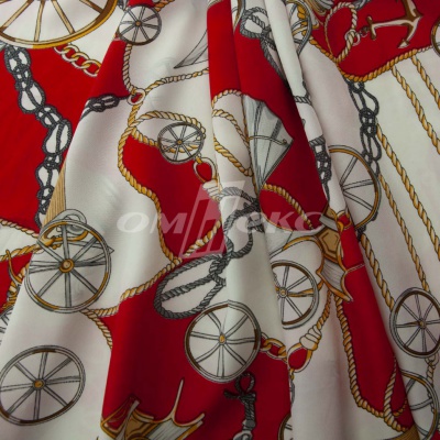 Плательная ткань "Фламенко" 13.1, 80 гр/м2, шир.150 см, принт этнический - купить в Пскове. Цена 241.49 руб.
