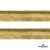 Кант атласный 136, шир. 12 мм (в упак. 65,8 м), цвет золото - купить в Пскове. Цена: 433.08 руб.