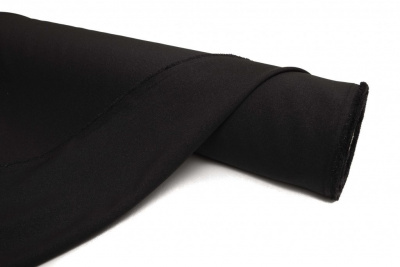 Ткань костюмная 24880 2022, 220 гр/м2, шир.150см, цвет чёрный - купить в Пскове. Цена 451 руб.